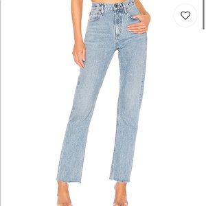 Agolde Cherie high rise straight in merit